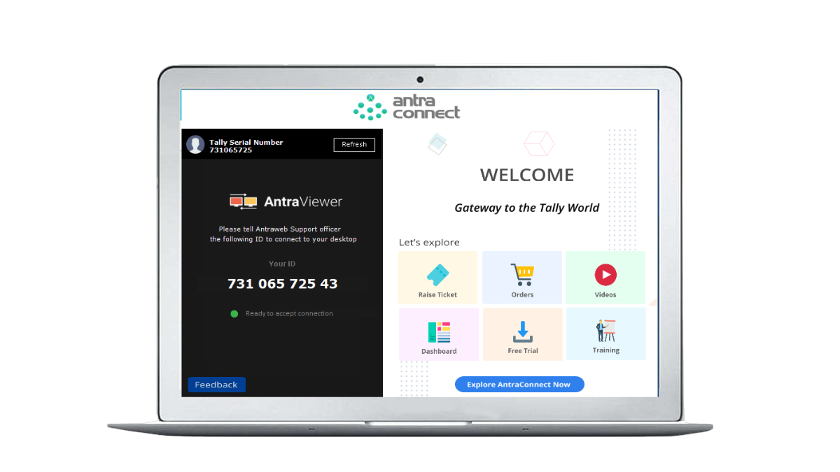 AntraConnect for windows PC